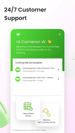 Скриншот 7 — Hamperapp: Laundry & Dry Clean