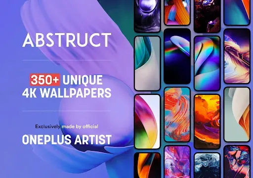 Скриншот 1 — Abstruct - Wallpapers in 4K
