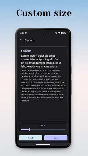 Скриншот 5 — Big Font - Change Text Size