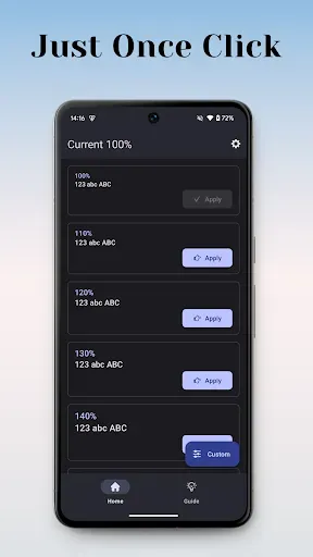 Скриншот 6 — Big Font - Change Text Size