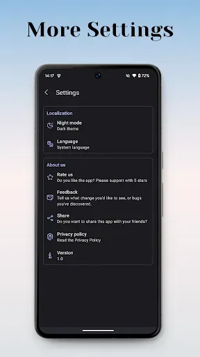 Скриншот 8 — Big Font - Change Text Size