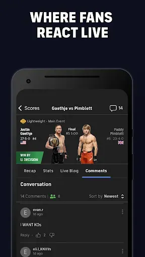 Скриншот 3 — CBS Sports: Live Scores & News