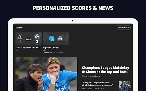 Скриншот 8 — CBS Sports: Live Scores & News