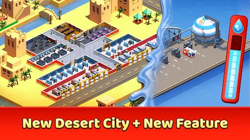 Скриншот 1 — Idle Firefighter Tycoon