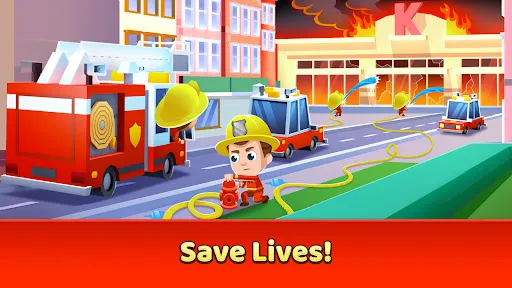 Скриншот 3 — Idle Firefighter Tycoon