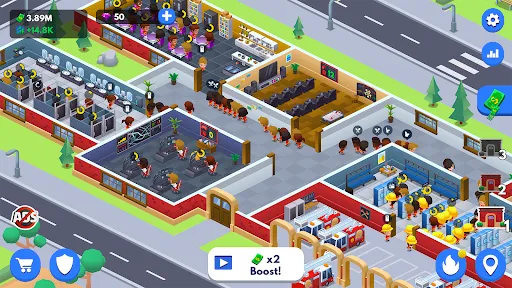 Скриншот 6 — Idle Firefighter Tycoon