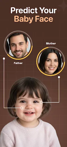 Скриншот 1 — AI Baby Generator: Future Face