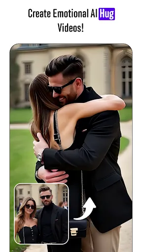 Скриншот 2 — AI Video Generator: kiss & Hug
