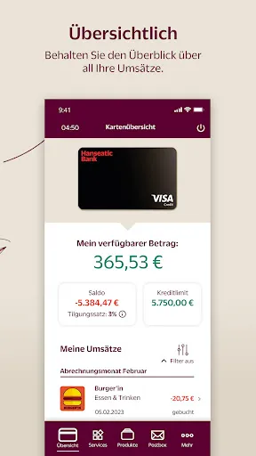 Скриншот 2 — Hanseatic Bank Mobile