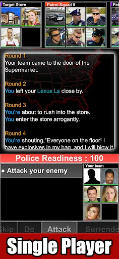 Скриншот 3 — Crime Life Simulator -Text GTA