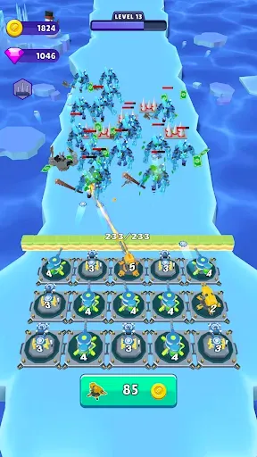 Скриншот 2 — Merge Gun: Tower Defense