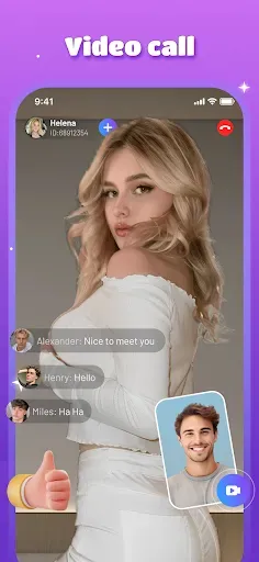 Скриншот 1 — Happtoo - Voice Chat Online