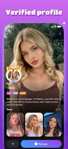 Скриншот 3 — Happtoo - Voice Chat Online