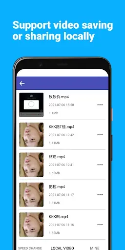 Скриншот 3 — Video speed:Slow & Fast Motion