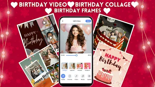 Скриншот 6 — Birthday Video Maker with Song