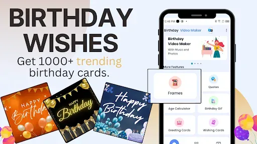 Скриншот 8 — Birthday Video Maker with Song