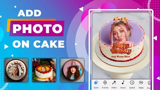 Скриншот 4 — Birthday Video Maker