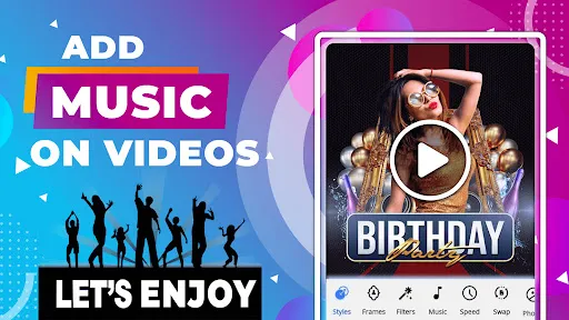 Скриншот 6 — Birthday Video Maker