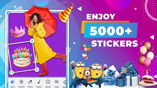 Скриншот 7 — Birthday Video Maker