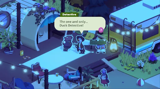 Скриншот 4 — Duck Detective: Ghost Glamping