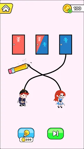 Скриншот 4 — Draw Line: Brain Collection