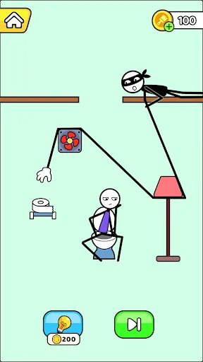 Скриншот 5 — Draw Line: Brain Collection