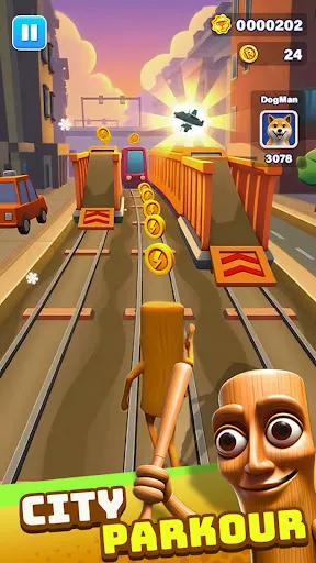 Скриншот 2 — Subway Runner: Parkour Game