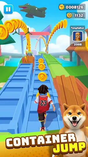 Скриншот 4 — Subway Runner: Parkour Game