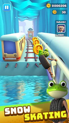 Скриншот 5 — Subway Runner: Parkour Game