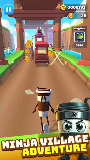 Скриншот 6 — Subway Runner: Parkour Game
