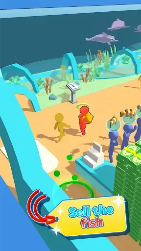 Скриншот 1 — Aquarium Land — Рыбного Стекла