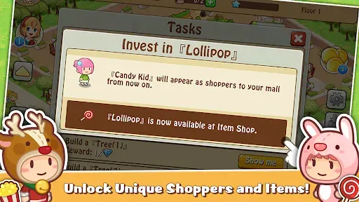 Скриншот 4 — Happy Mall Story: Sim Game