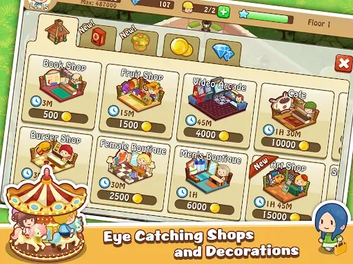 Скриншот 6 — Happy Mall Story: Sim Game