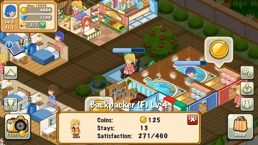 Скриншот 1 — Hotel Story: Resort Simulation