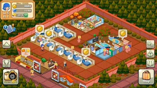 Скриншот 2 — Hotel Story: Resort Simulation