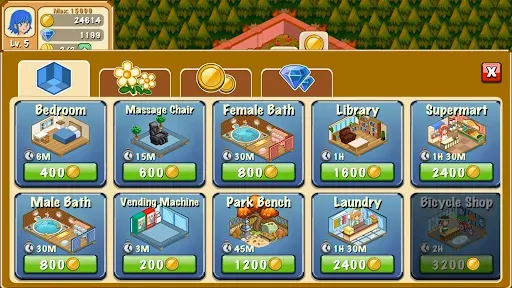 Скриншот 3 — Hotel Story: Resort Simulation