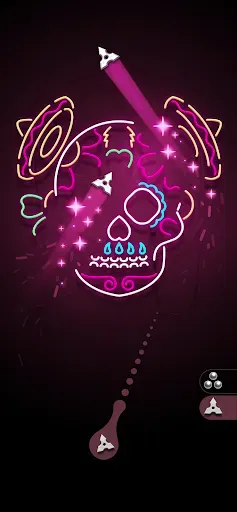 Скриншот 3 — Hit the Light - Neon Shooter