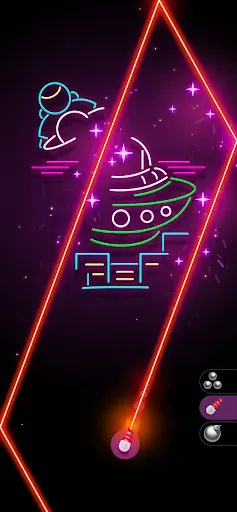 Скриншот 6 — Hit the Light - Neon Shooter