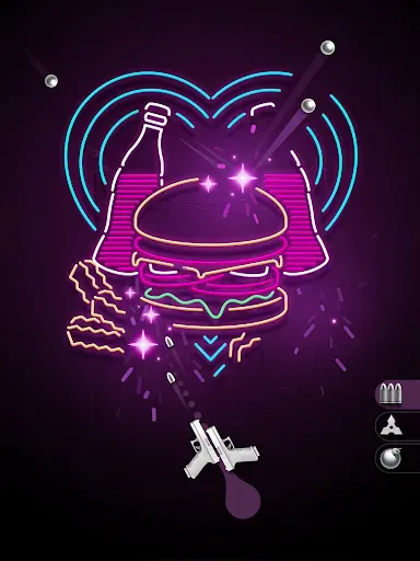 Скриншот 8 — Hit the Light - Neon Shooter