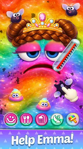 Скриншот 1 — Emma – My Slime Pet Care Game