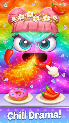 Скриншот 2 — Emma – My Slime Pet Care Game