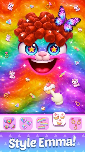 Скриншот 4 — Emma – My Slime Pet Care Game