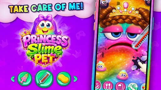 Скриншот 8 — Emma – My Slime Pet Care Game