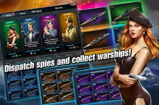 Скриншот 1 — Age of Ships: battleships war