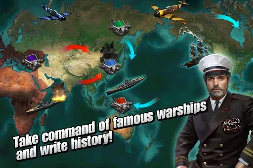 Скриншот 4 — Age of Ships: battleships war