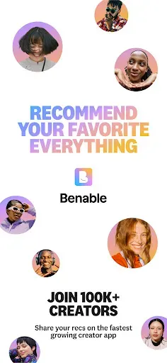 Скриншот 1 — Benable: for influencers & all