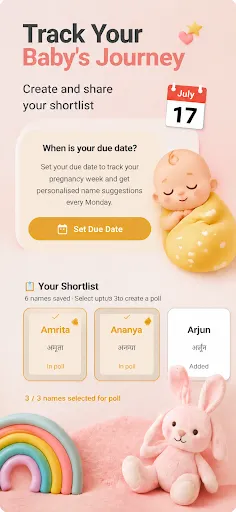 Скриншот 1 — Baby Names by Rashi & Meaning