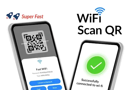 Скриншот 1 — сканер  и штрих-кодов WiFi QR