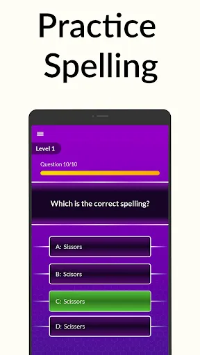 Скриншот 6 — Spelling Bee: Spelling Quiz