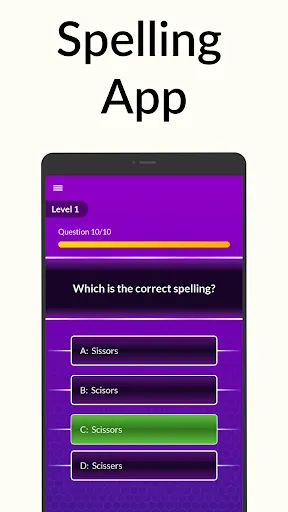 Скриншот 7 — Spelling Bee: Spelling Quiz